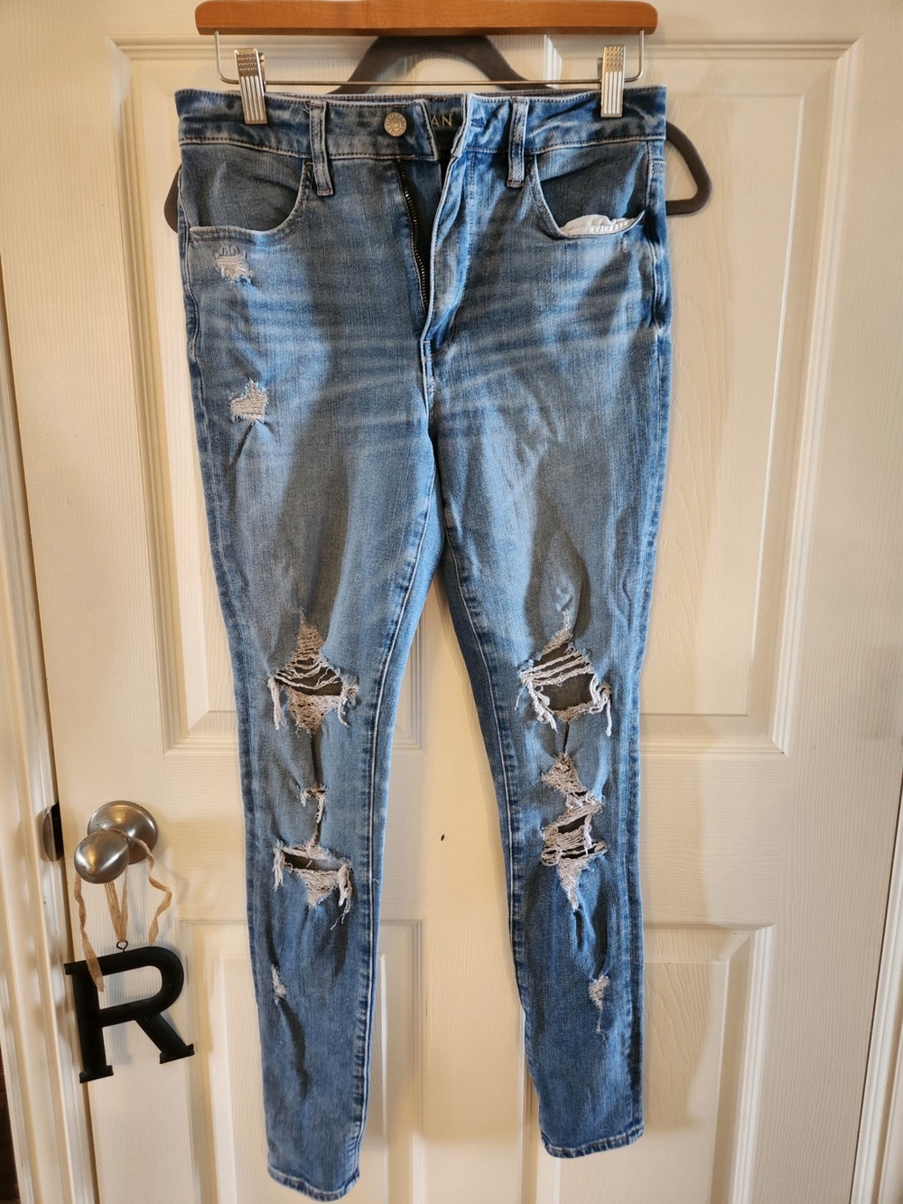 American Eagle The Dream Jean Super High-Rise Jegging, Size 6